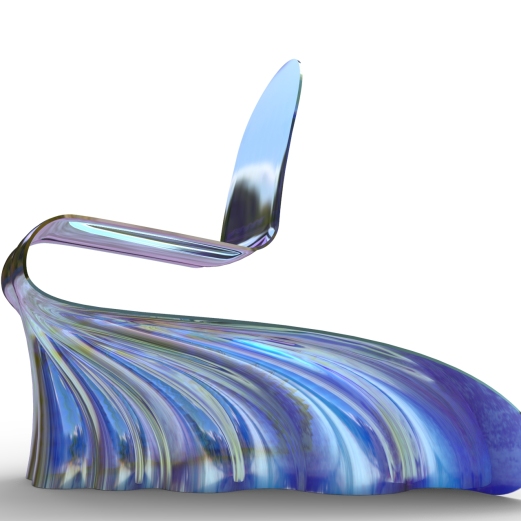 Swirling Silk Chair #4.467